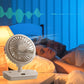 Ventilateur de bureau oscillant à double tête