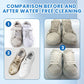 💥DERNIER JOUR DE PROMOTION : 50 % DE RÉDUCTION⏰2 achetés, 1 offert✨❤️Crème nettoyante polyvalente pour chaussures blanches, sans rinçage