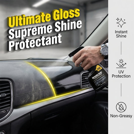 Spray protecteur pour faire briller l'intérieur des voitures