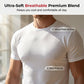 T-shirt à col rond coupe ajustée pour homme