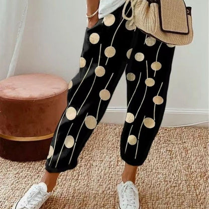 🔥Pantalon décontracté imprimé multicolore pour femme🔥