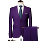 ✨👔50 % DE RÉDUCTION + LIVRAISON GRATUITE 💼Costume deux pièces pour homme, coupe moderne – Respirant, infroissable et style professionnel ✨