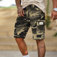 Short cargo tactique coupe ample pour homme