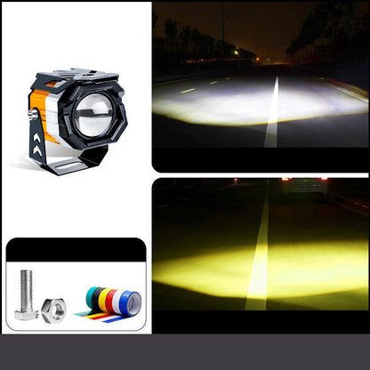 Projecteur LED universel haute performance pour moto
