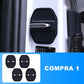 🔑🚗 50% DE DESCUENTO – Cubiertas Protectoras de Silicón para Cerradura de Puerta de Auto | Antirayaduras, Impermeables, Fáciles de Instalar 🛡️✨