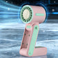 ❄️Ventilateur portable pliable avec plaque de refroidissement🌬️ Restez au frais partout et à tout moment🌞