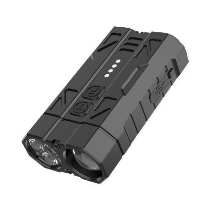 🔥Lampe de poche EDC à double alimentation avec socle magnétique✈️