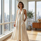👗 OFFRE À DURÉE LIMITÉE : 50 % DE RÉDUCTION ! 💃 Robe midi décontractée à col en V et dos nu pour femme – Tissu fluide, poches plaquées, respirante 🍂