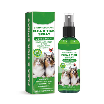 🔥Spray naturel contre les puces et les tiques pour chiens et chats✈️