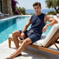 🔥Livraison gratuite🔥Ensemble débardeur et short de sport décontracté pour homme