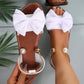 🌺 Offre d'été à durée limitée 💐 Sandales élégantes à brides et perles à la cheville