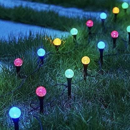 🔥Guirlandes lumineuses solaires étanches pour allée et jardin✈️