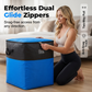 📦 50% DE RÉDUCTION 💥 Sac de déménagement & rangement pliable – Très grande capacité (115-180L), PE résistant à l’eau & poignées renforcées – Idéal pour cartons, vêtements ou voyage – gain de place et solide ✨