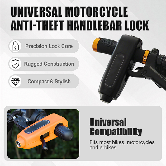 💥Promotion exceptionnelle - 50 % de réduction🔥Antivol universel pour guidon de moto