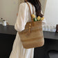 👒🏖️ Sac Bandoulière Femme en Paille Tissée – Grand Format, Léger, Style Plage ✨
