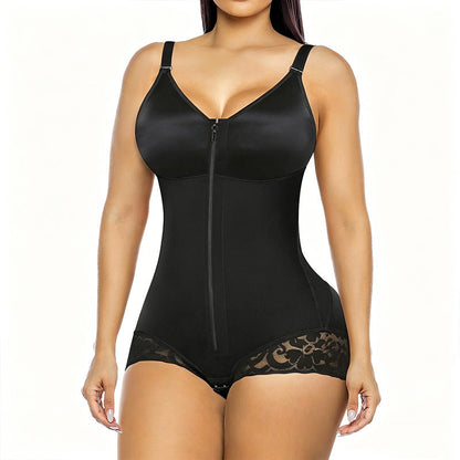 ✨ PROMO LIMITÉE -50% !Plus de 1 200 vendus🔥 Body Gainant Sculptant à Fermeture Éclair – Ventre Plat & Taille Affinée 🩱