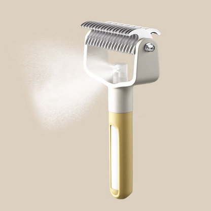 🔥Brosse anti-statique pour animaux de compagnie avec vaporisateur✈️