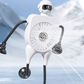 Ventilateur sur pied multifonction au design robotique