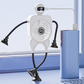 Ventilateur sur pied multifonction au design robotique