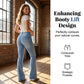 Jean évasé extensible à taille haute pour femme