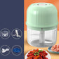 🧄🔥 -60% ! Mini-Hachoir Électrique Sans Fil USB-C – Moteur Grande Vitesse 3 Lames Inox Secondes, Une Touche Zéro Fatigue Mains, Démontable Lavable Hygiénique Polyvalent Ail Légumes Bébé · 3 Coloris ✨