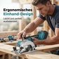 ⚡PROMO FLASH 50%🔧Scie Circulaire Sans Fil 21V Brushless 1500W – 2 Batteries, Disque 165mm, Vitesse 10000 tr/min, Profondeur 63mm, Inclinaison 0-45°⚙️