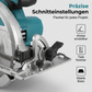⚡PROMO FLASH 50%🔧Scie Circulaire Sans Fil 21V Brushless 1500W – 2 Batteries, Disque 165mm, Vitesse 10000 tr/min, Profondeur 63mm, Inclinaison 0-45°⚙️