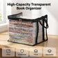 ⏰🔥OFFRE LIMITÉE : 50 % DE RÉDUCTION ! 🏠 Sac de rangement transparent, grand format, étanche à la poussière et à l'humidité – Idéal pour les vêtements, les jouets, les livres et bien plus encore ✨
