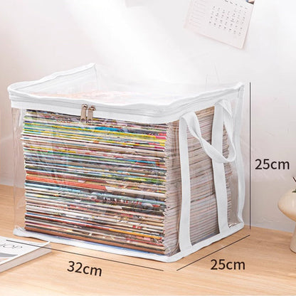 ⏰🔥OFFRE LIMITÉE : 50 % DE RÉDUCTION ! 🏠 Sac de rangement transparent, grand format, étanche à la poussière et à l'humidité – Idéal pour les vêtements, les jouets, les livres et bien plus encore ✨