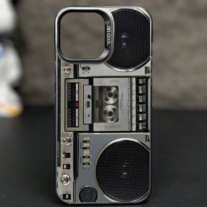 📼 PROMO LIMITÉE 50% DE RÉDUCTION ! ✨ Coque Boombox Rétro – Style Années 80, Protection TPU ✨