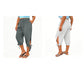 📢📢50 % DE RÉDUCTION !! ⏰Pantalon capri décontracté pour femme à taille élastiquée