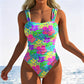 Maillot de bain une pièce imprimé moderne femme