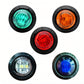 Feu de position latéral rond à LED pour camions et autobus