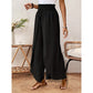 Pantalon large femme décontracté à effet croisé✈️【Chéri(e), deux articles avec livraison gratuite】