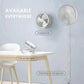 🌀🔋Ventilateur Télescopique Pliable Rechargeable USB – Silencieux, 180° Rotatif, 4 Vitesses, Portable ✨