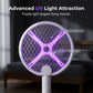 📢📢50 % DE RÉDUCTION !! ⏰Lampe anti-moustiques électrique pliable avec raquette
