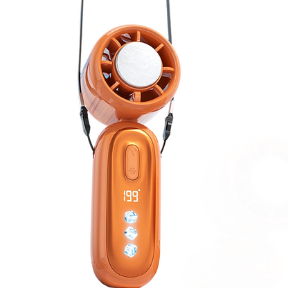 Ventilateur de refroidissement portable à écran numérique