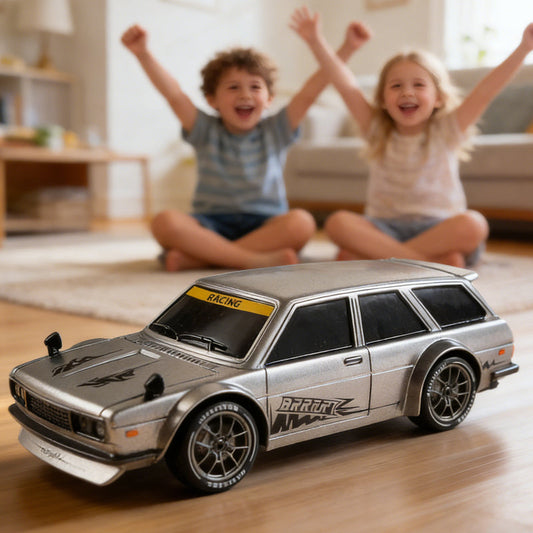 Voiture de drift RC avec éclairage LED