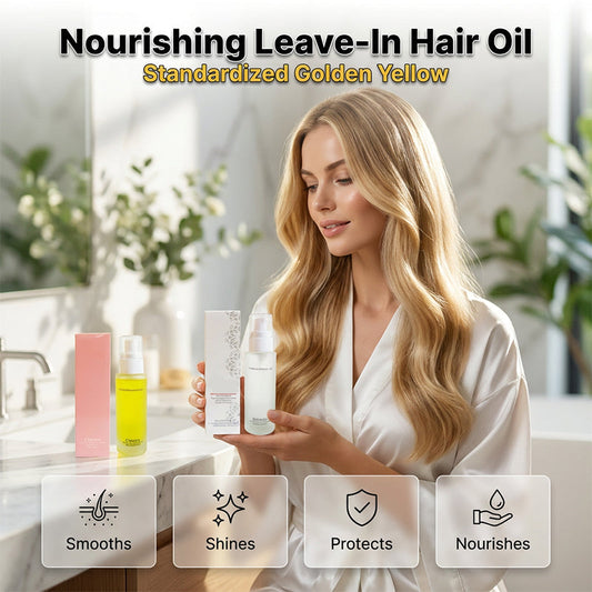 Huile essentielle pour les cheveux sans rinçage