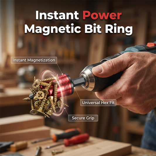 Magnétiseur portable pour perceuses et tournevis