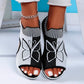 👡 Sandales plates à bout ouvert pour femme – talon compensé confortable, style aérien, idéales pour la plage, les vacances et le quotidien
