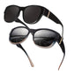 ☀️Grandes lunettes de soleil à porter par-dessus des lunettes de vue pour femmes