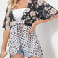 🌸Soldes de printemps : 49 % de réduction🌸Cardigans pour femme à fleurs, à manches volantées et à nouer, style bohème fluide et ample
