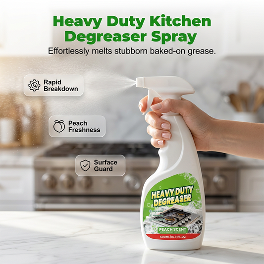 Spray dégraissant ultra-puissant pour la cuisine