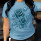 ⭐T-shirt élégant pour femme à imprimé floral