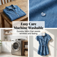 Robe chemise décontractée en jean pour femme, avec cordon de serrage à la taille