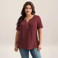 🥳SOLDES 2026🥳💞Plus de 50 000 exemplaires vendus !⚡T-shirt décontracté à manches courtes pour femme, grande taille