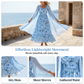 Ensemble élégant à deux pièces pour femme, à motif floral