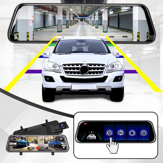 🚗📹 PROMO DÉMARAGE 55% ! Caméra de Tableau de Bord Voiture IA 4K – Double Caméra 1080P, Écran Tactile 10", Vision Nocturne, Stationnement 24/7, Installation Facile 🆕
