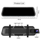 🚗📹 PROMO DÉMARAGE 55% ! Caméra de Tableau de Bord Voiture IA 4K – Double Caméra 1080P, Écran Tactile 10", Vision Nocturne, Stationnement 24/7, Installation Facile 🆕